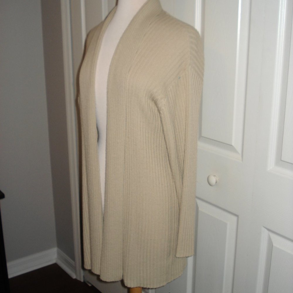 Camel Ribbed Sweater Long Sweater Size Medium Spiegel Apart Brand with Cashmere